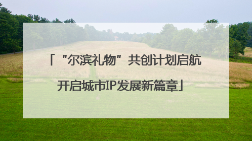“尔滨礼物”共创计划启航 开启城市IP发展新篇章