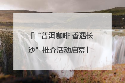 “普洱咖啡 香遇长沙”推介活动启幕