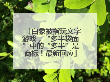 白象被指玩文字游戏，“多半袋面”中的“多半”是商标！最新回应