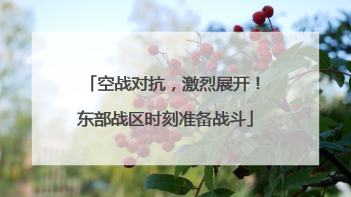 空战对抗，激烈展开！东部战区时刻准备战斗