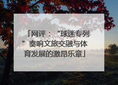 网评：“球迷专列”奏响文旅交融与体育发展的激昂乐章