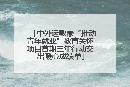 中外运敦豪“推动青年就业”教育关怀项目首期三年行动交出暖心成绩单
