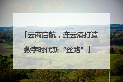 云商启航，连云港打造数字时代新“丝路”
