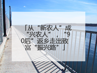 从“新农人”成“兴农人”，“90后”返乡走出致富“振兴路”