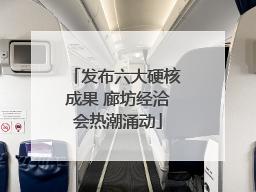 发布六大硬核成果 廊坊经洽会热潮涌动
