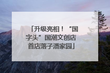 升级亮相！“国字头”国潮文创店首店落子潘家园