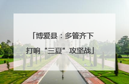 博爱县：多管齐下 打响“三夏”攻坚战