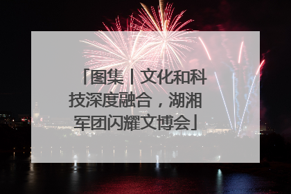 图集丨文化和科技深度融合，湖湘军团闪耀文博会