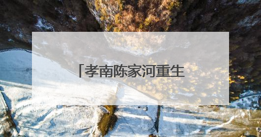 孝南陈家河重生记：一条“幸福河”的生态蝶变