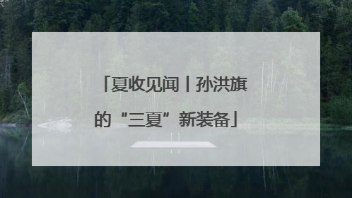夏收见闻丨孙洪旗的“三夏”新装备