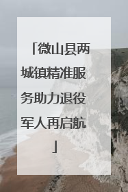 微山县两城镇精准服务助力退役军人再启航