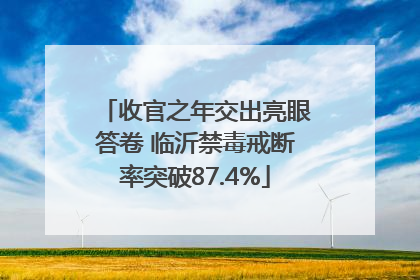 收官之年交出亮眼答卷 临沂禁毒戒断率突破87.4%