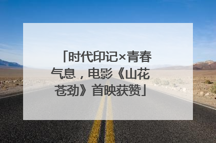 时代印记×青春气息，电影《山花苍劲》首映获赞