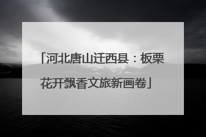 河北唐山迁西县：板栗花开飘香文旅新画卷