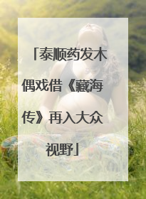 泰顺药发木偶戏借《藏海传》再入大众视野