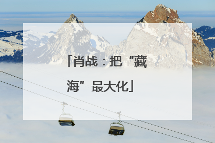 肖战：把“藏海”最大化