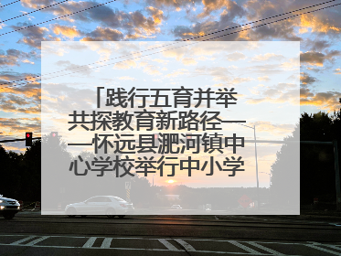 践行五育并举 共探教育新路径——怀远县淝河镇中心学校举行中小学、幼儿园班主任论坛活动