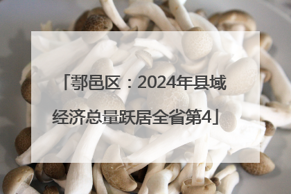 鄠邑区：2024年县域经济总量跃居全省第4