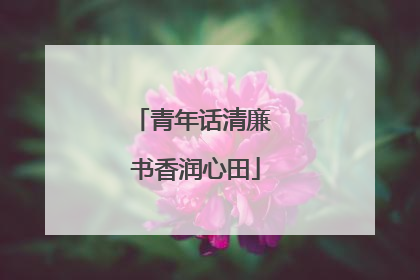 青年话清廉 书香润心田
