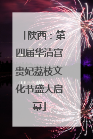陕西：第四届华清宫贵妃荔枝文化节盛大启幕
