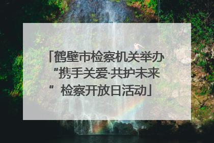 鹤壁市检察机关举办“携手关爱·共护未来”检察开放日活动