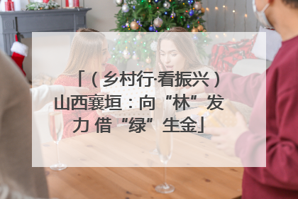 （乡村行·看振兴）山西襄垣：向“林”发力 借“绿”生金