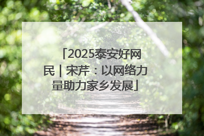2025泰安好网民｜宋芹：以网络力量助力家乡发展