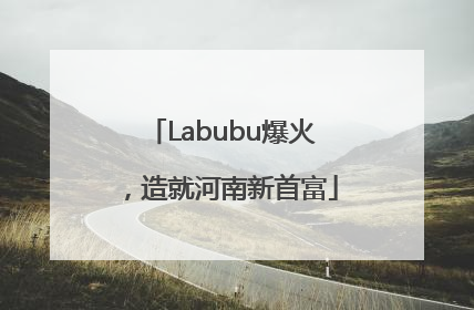 Labubu爆火，造就河南新首富